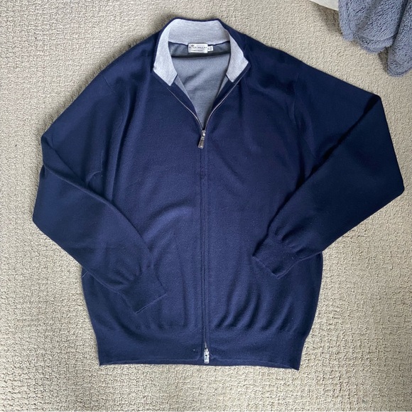 Peter Millar Other - Peter Millar Cashmere Blend Full-Zip Jacket